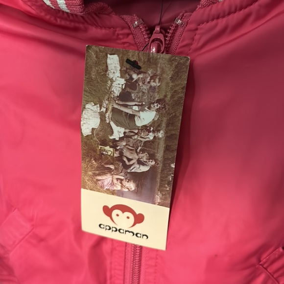 NWT Appaman pink Nikki Bomber Jacket - Picture 4 of 8